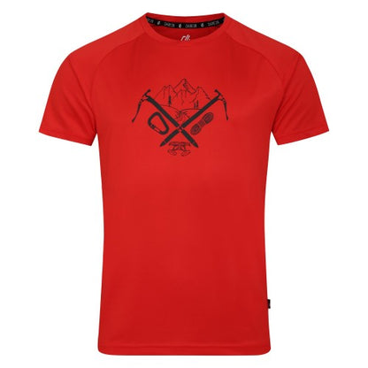 Front - Dare 2B Mens Tech Mountain T-Shirt