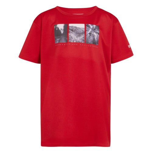 Front - Regatta Childrens/Kids Alvarado VIII Cycling T-Shirt