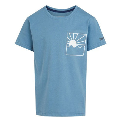 Front - Regatta Childrens/Kids Bosley VII Sunrise T-Shirt