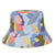 Front - Regatta Womens/Ladies Abstract Floral Reversible Bucket Hat
