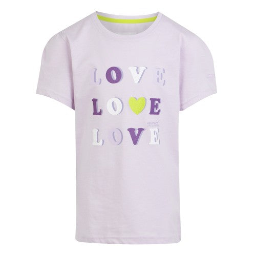Front - Regatta Childrens/Kids Bosley VII Heart T-Shirt