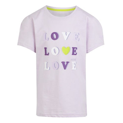 Front - Regatta Childrens/Kids Bosley VII Heart T-Shirt