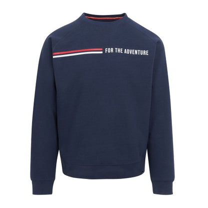 Front - Regatta Mens Nithsdale Stripe Crew Neck Sweatshirt
