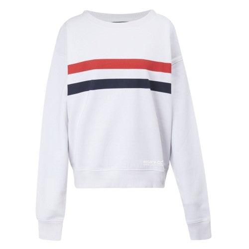 Front - Regatta Womens/Ladies Avika Striped Sweatshirt