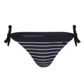 Front - Regatta Womens/Ladies Flavia String Striped Bikini Bottoms