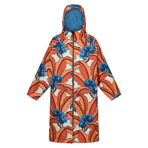 Front - Regatta Womens/Ladies Orla Kiely Tropical Changing Robe
