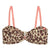 Front - Regatta Womens/Ladies Aceana III Leopard Print Bikini Top