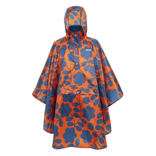 Front - Regatta Womens/Ladies Orla Kiely Festival Floral Poncho