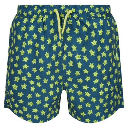 Front - Regatta Boys Skander III Turtle Swim Shorts