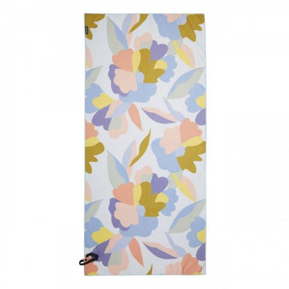 Front - Regatta Abstract Floral Microfibre Beach Towel