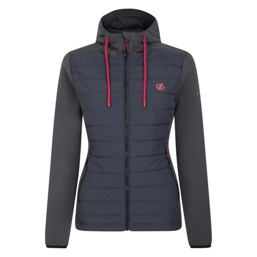 Front - Dare 2B Womens/Ladies Fleur East Edit - Notion Logo Hybrid Jacket