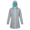 Front - Regatta Womens/Ladies Bloomfield Marl Longline Fleece Jacket