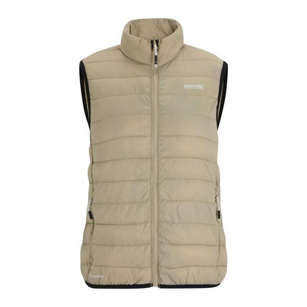 Parchment-Black - Front - Regatta Womens-Ladies Hillpack II Gilet