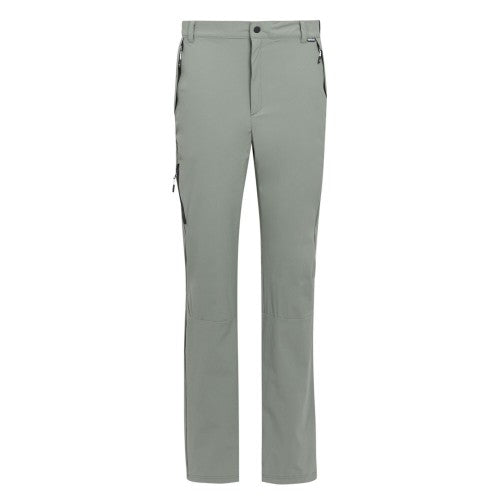 Front - Regatta Mens Travel Light Packaway Trousers