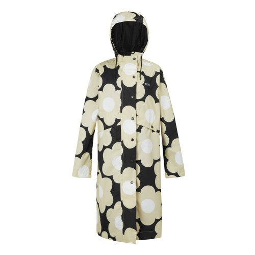 Front - Regatta Womens/Ladies Orla Kiely Sixties Daisy Waterproof Jacket