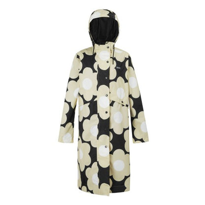 Front - Regatta Womens/Ladies Orla Kiely Sixties Daisy Waterproof Jacket