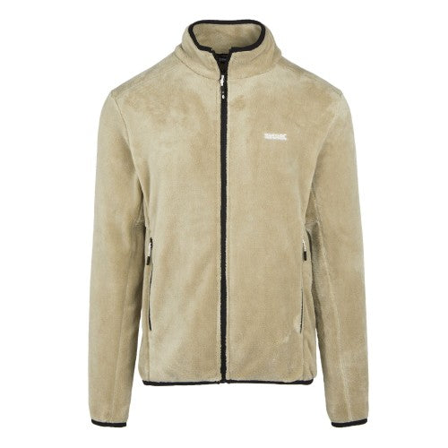 Front - Regatta Mens Lakara Fluffy Fleece Jacket
