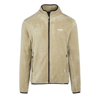 Front - Regatta Mens Lakara Fluffy Fleece Jacket