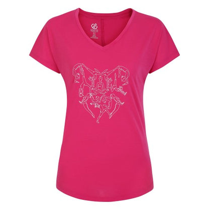 Front - Regatta Womens/Ladies Calm Yoga Pose T-Shirt