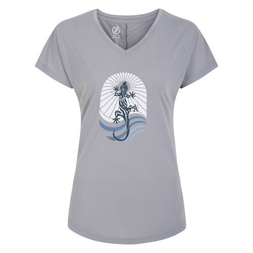 Front - Regatta Womens/Ladies Calm Lizard T-Shirt