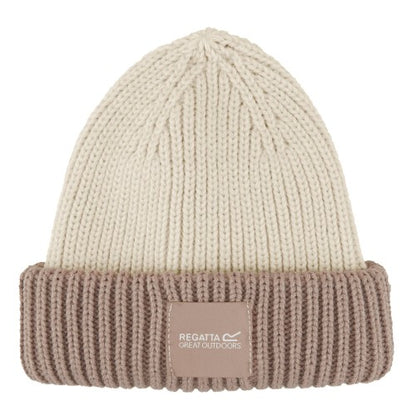 Front - Regatta Childrens/Kids Connora Fisherman Logo Beanie