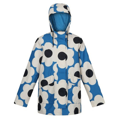 Front - Regatta Womens/Ladies Orla Kiely Swing II Sixties Daisy Waterproof Jacket