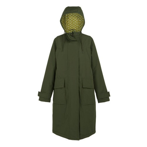Front - Regatta Womens/Ladies Orla Kiely Longline Waterproof Jacket