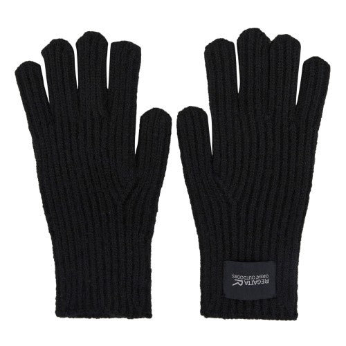 Black-Light Vanilla - Front - Regatta Unisex Adult Connora Gloves