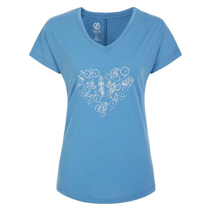 Front - Regatta Womens/Ladies Calm Cycle T-Shirt