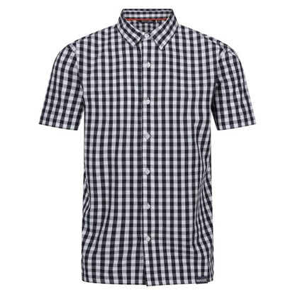Front - Regatta Mens Denmoor Checked Shirt