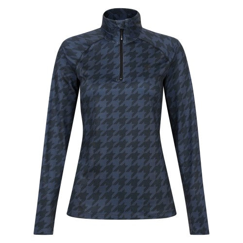 Front - Dare 2B Womens/Ladies Divulge Dogtooth Core Stretch Midlayer