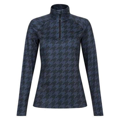 Front - Dare 2B Womens/Ladies Divulge Dogtooth Core Stretch Midlayer