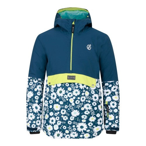 Front - Dare 2B Childrens/Kids Freehand Daisy Overhead Ski Jacket