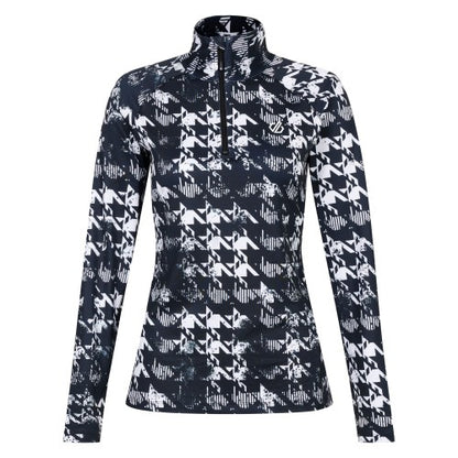 Front - Dare 2B Womens/Ladies Divulge Dogtooth Core Stretch Lightweight Midlayer