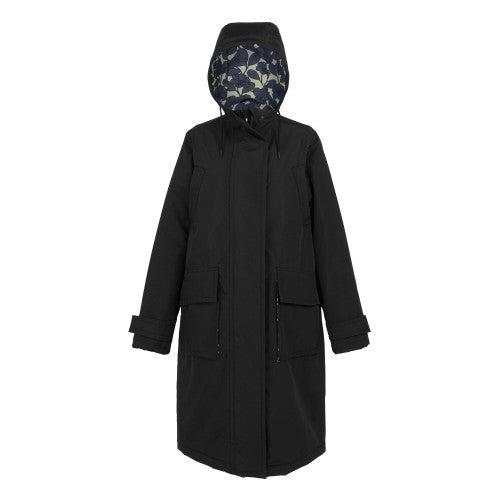 Front - Regatta Womens/Ladies Orla Kiely Birdy Longline Waterproof Jacket