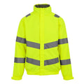 Front - Regatta Professional Mens Pro Contract Dover Hi-Vis Jacket