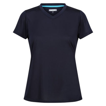 Front - Regatta Womens/Ladies Fingal Plain V Neck T-Shirt