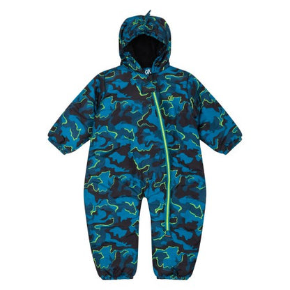 Front - Dare 2B Childrens/Kids Bambino II Camo Snowsuit