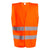 Front - Regatta Professional Unisex Adult Hi-Vis Vest