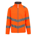 Front - Regatta Professional Mens 2 Layer Hi-Vis Soft Shell Jacket