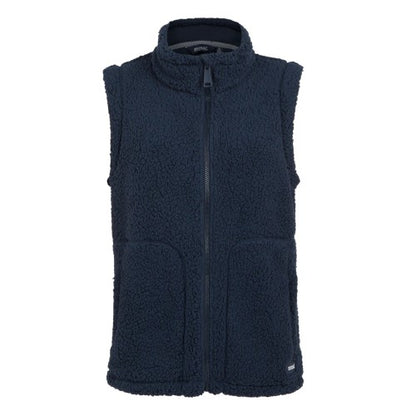 Front - Regatta Womens/Ladies Calmry Borg Fleece Lined Gilet