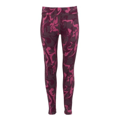 Front - Regatta Childrens/Kids Barlia Marble Winter Leggings