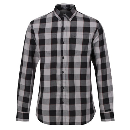 Front - Regatta Mens Lance Bold Check Shirt