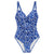 Front - Regatta Womens/Ladies Sakari Abstract One Piece Swimsuit