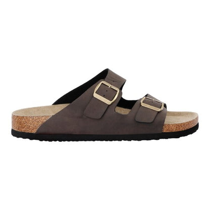 Black - Front - Regatta Mens Asby Double Strap Sandals