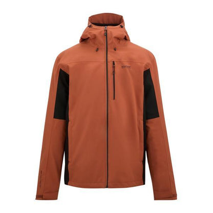 Brick-Black - Front - Regatta Mens Birchdale II Waterproof Jacket