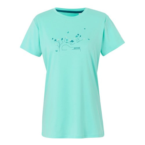 Front - Regatta Womens/Ladies Fingal IX Tree T-Shirt