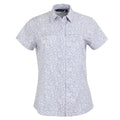 Front - Regatta Womens/Ladies Travel Meadow Floral Packaway Short-Sleeved Shirt