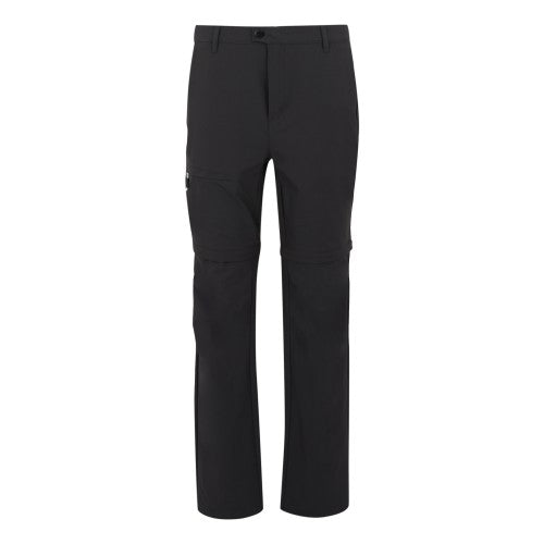 Front - Regatta Mens Highton II Zip-Off Hiking Trousers