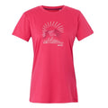 Front - Regatta Womens/Ladies Fingal IX Mountain T-Shirt